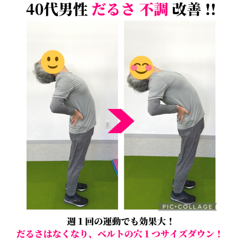 体調不良改善
